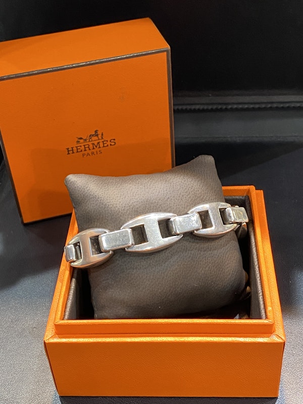 Hermes silver bracelet | Gråsilver - image 4