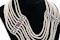 Natural pearl & Burma ruby necklace - image 4
