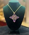 Russian Amethyst Cross Pendant - image 4