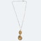 Antique 15ct Gold Citrine Drop Pendant Necklace | Victorian c.1880 - image 2