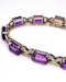 Amethyst and diamond bracelet - image 3