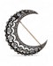 Large French diamond crescent - image 3