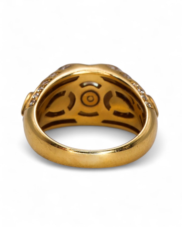 Bulgari pearl and diamond ring - image 3