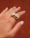 Lovely Art Deco Diamond 18ct Gold Ring at Deco&Vintage Ltd - image 1