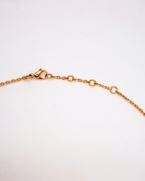 Chanel Ruban Rose gold necklace - image 3