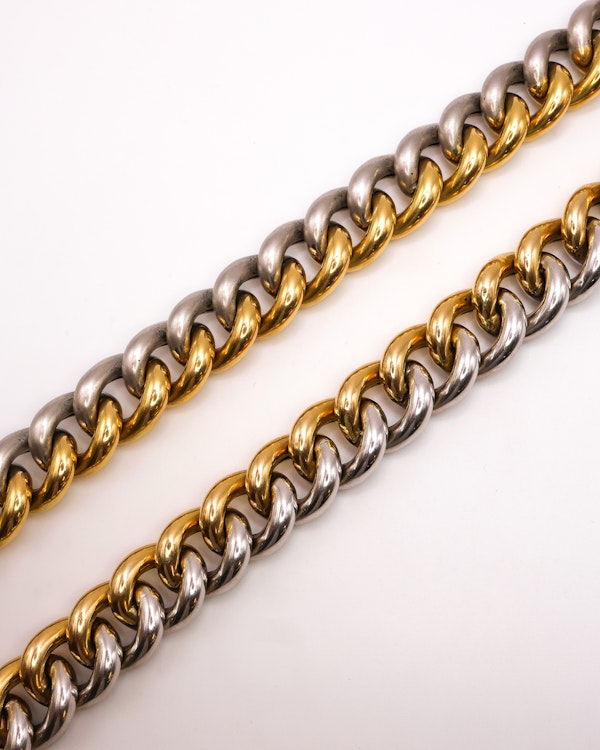Lovely Two coloured 18ct Gold Set at Deco&Vintage Ltd - image 5