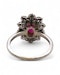 Lovely Ruby Diamond French Ring at Deco&Vintage Ltd - image 4