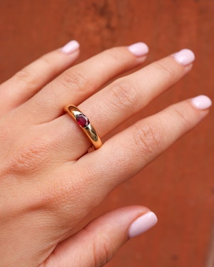 Cartier engagement/ versatile yellow gold ring