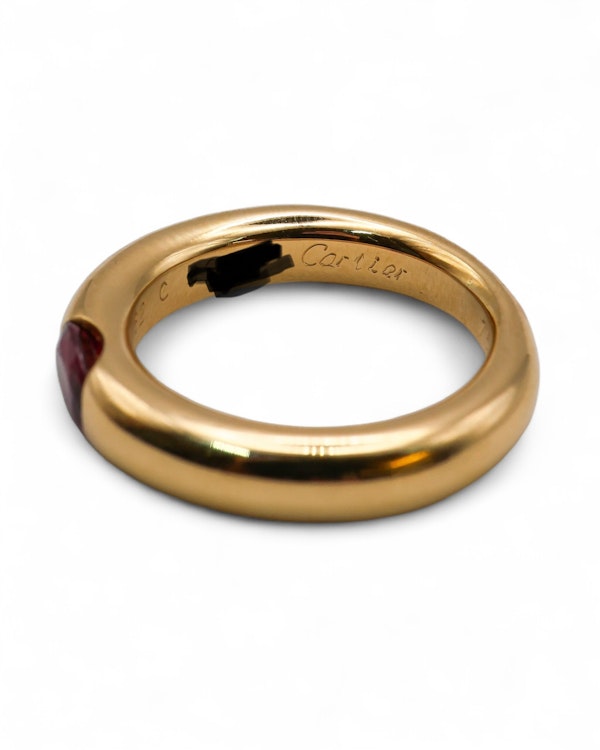 Cartier engagement/ versatile yellow gold ring - image 2