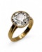 Lovely over 4 carats old mine cut diamond ring at Deco&Vintage Ltd - image 3
