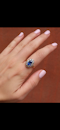 Lovely Victorian Sapphire diamond Ring at Deco&Vintage Ltd - image 1