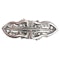 Art Deco Tiffany & Co. Sapphire Diamond and Platinum Double Clip Brooch, Circa 1930 - image 5