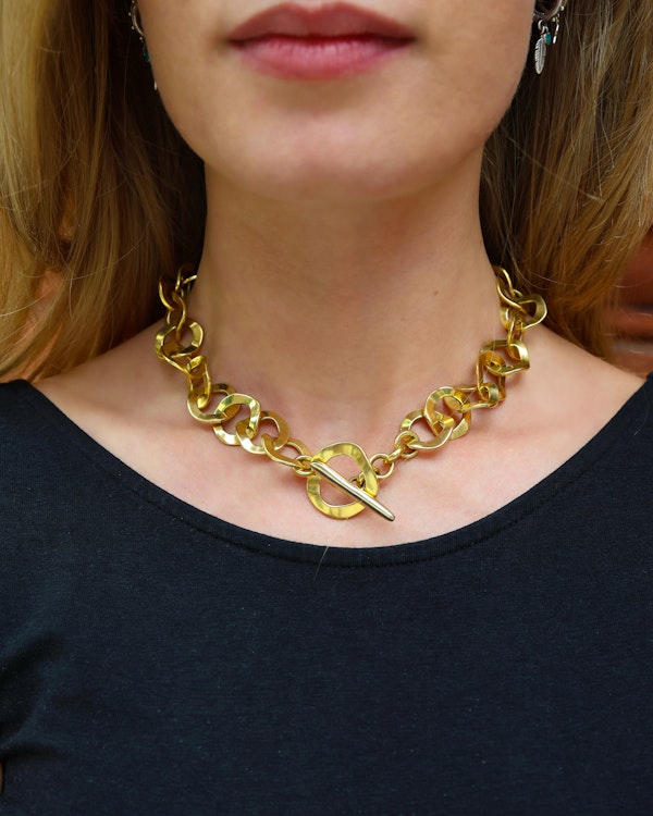 Pomellato 18ct Gold Necklace at Deco&Vintage Ltd - image 1