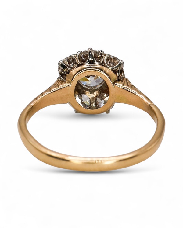 Lovely and Cute Edwardian Diamond Ring at Deco&Vintage Ltd - image 4