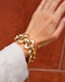 Lovely and Chic 18ct Gold French Bracelet at Deco&Vintage Ltd - image 1