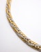 Lovely and Smart 18ct Yellow and White Gold Diamond Necklace at Deco&Vintage Ltd - image 3