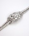 Beautiful 1950,s French Diamond Platinum Bracelet at Deco&Vintage Ltd - image 2