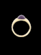 Antique garnet signet ring SKU: 8404 DBGEMS - image 4