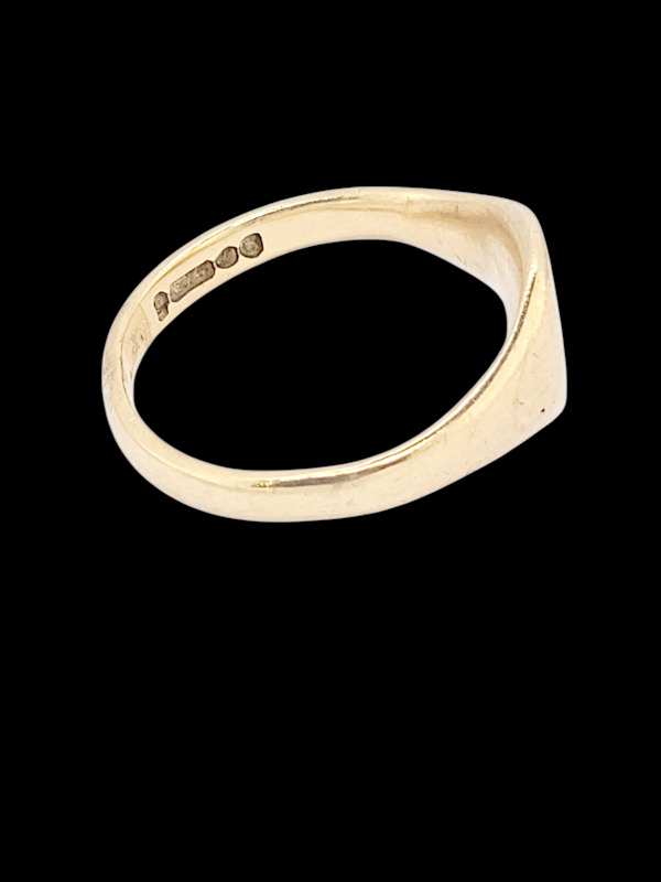 Ladies vintage signet ring SKU: 8403 DBGEMS - image 3