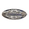 Art Deco Sapphire Diamond and Platinum Brooch, Circa 1930 - image 4