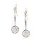 Antique Diamond & Sapphire Drop Earrings | c.1910s - image 1