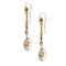 Antique Diamond & Sapphire Drop Earrings | c.1910s - image 2
