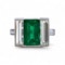 An outstanding Colombian emerald and diamond ring - image 3