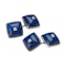 Vintage Lapis Lazuli Diamond and White Gold Cufflinks, Circa 1950 - image 2