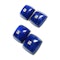 Vintage Lapis Lazuli Diamond and White Gold Cufflinks, Circa 1950 - image 5