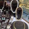 South Sea 13-16mm Cultured Pearl Necklace, natural colour, 14ct Yellow/White Clasp date circa 1980, SHAPIRO & Co since1979 - image 5