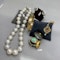 South Sea 13-16mm Cultured Pearl Necklace, natural colour, 14ct Yellow/White Clasp date circa 1980, SHAPIRO & Co since1979 - image 4