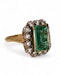 Lovely Vintage Emerald Diamond ring at Deco&Vintage Ltd - image 2
