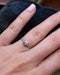 Downstairs at Grays: A very fine 18ct Yellow Gold & Platinum 0.50 Carat Old Cushion Cut  Diamond Solitaire Ring. Circa 1920 - image 2