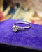 A very fine 18 Carat White Gold, 0.80 Carat, Old European Cut, Diamond Solitaire Ring. Circa 1930 - image 3