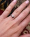 A fine 18ct Yellow Gold & Platinum, Round Brilliant Cut Solitaire Diamond Ring of approximately 0.45 Carats (un-weighed). Assessed as I Colour and SI1 Clarity. English Circa 1950 - image 2