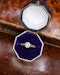 A fine 18ct Yellow Gold & Platinum, Round Brilliant Cut Solitaire Diamond Ring of approximately 0.45 Carats (un-weighed). Assessed as I Colour and SI1 Clarity. English Circa 1950 - image 1