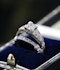 A finely worked Platinum, Iridium & Diamond Engagement Ring with matching "Quarter" Eternity Ring Circa 1935 - image 1