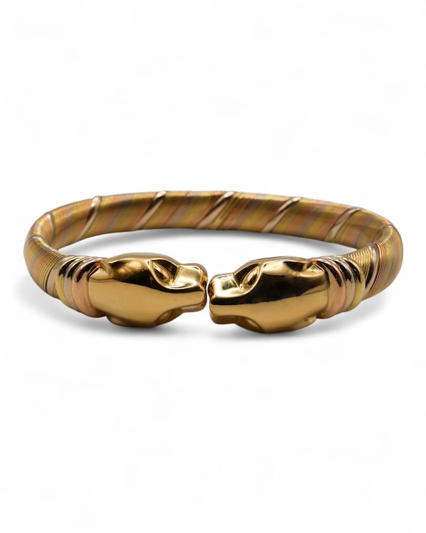 Cartier Panthere Open Collar Necklace and Bracelet Set - image 3