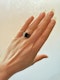 Gold & Silver, Black Onyx & Diamond Ring. - image 8