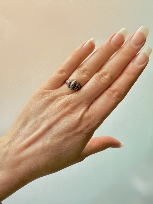 Gold & Silver, Diamond Ring. - image 9