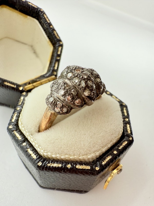 Gold & Silver, Diamond Ring. - image 5