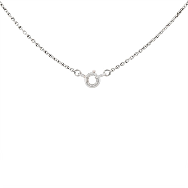 Charlotte Sayers Art Deco Diamond Pendant - image 3