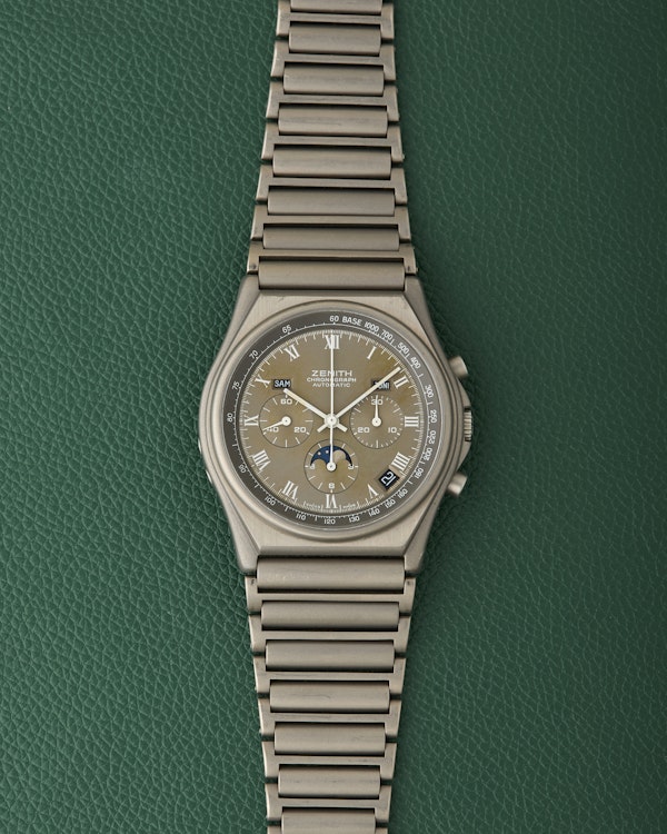 Zenith Port Royal Titanium 95.0105.418 Grey Dial Neo-Vintage Moonphase - image 1