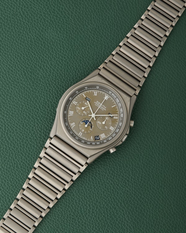 Zenith Port Royal Titanium 95.0105.418 Grey Dial Neo-Vintage Moonphase - image 3