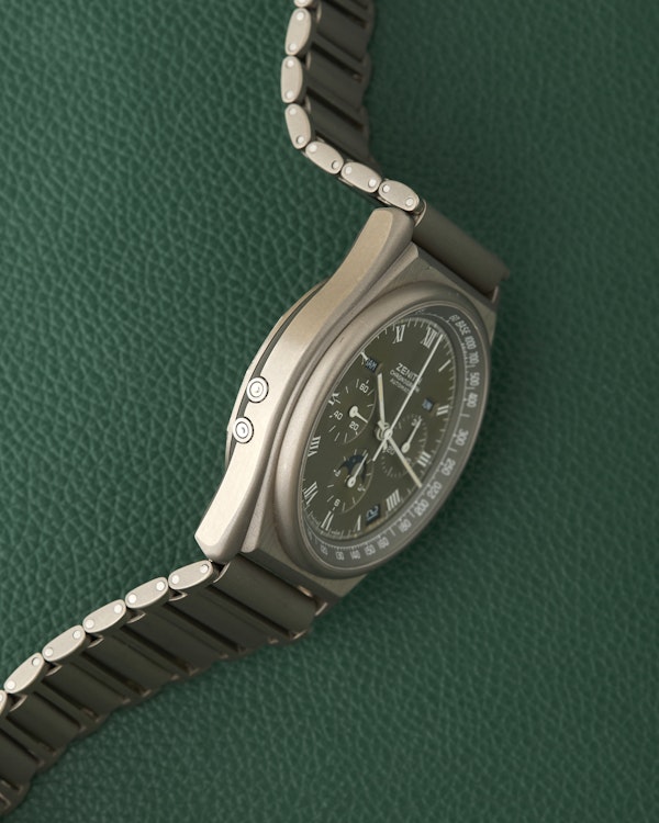 Zenith Port Royal Titanium 95.0105.418 Grey Dial Neo-Vintage Moonphase - image 5