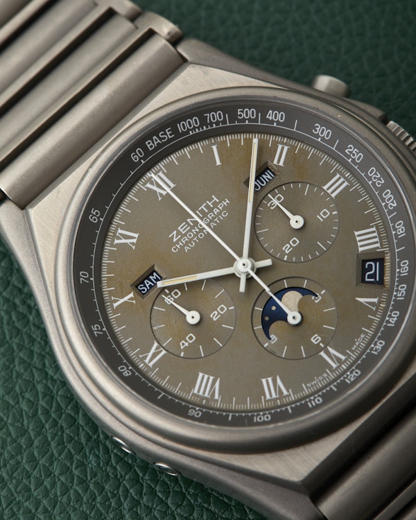 Zenith Port Royal Titanium 95.0105.418 Grey Dial Neo-Vintage Moonphase - image 10