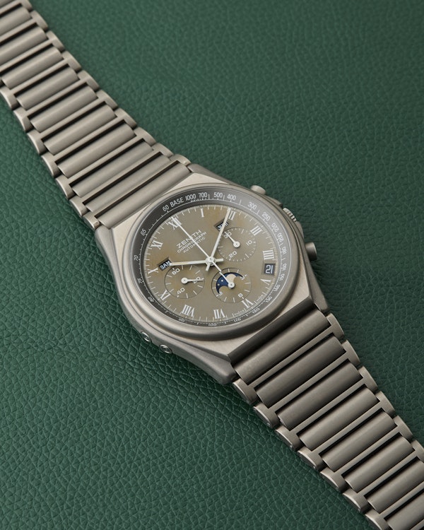 Zenith Port Royal Titanium 95.0105.418 Grey Dial Neo-Vintage Moonphase - image 9
