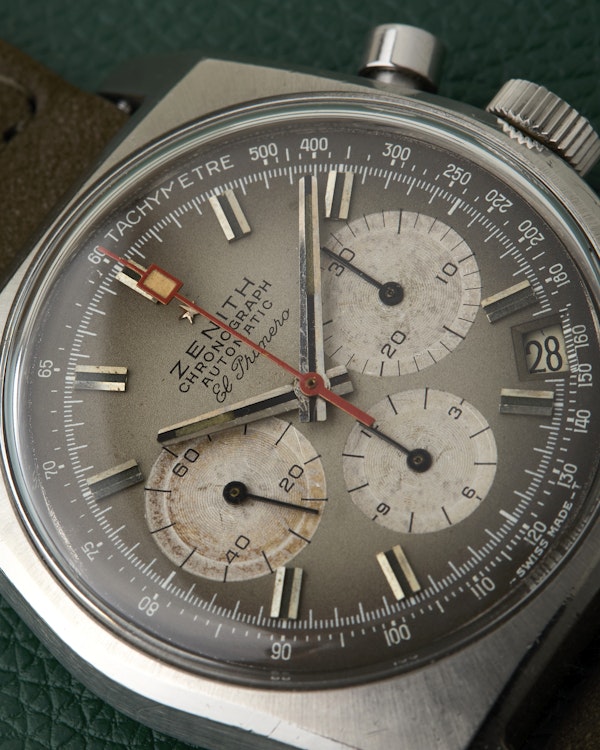 Zenith A385 Vintage Fume Dial El Primero Chronograph - image 8