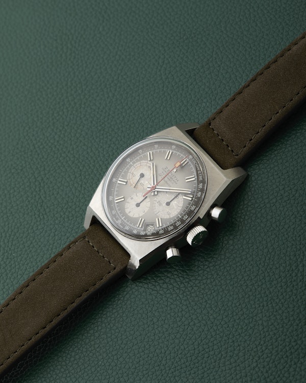 Zenith A385 Vintage Fume Dial El Primero Chronograph - image 6
