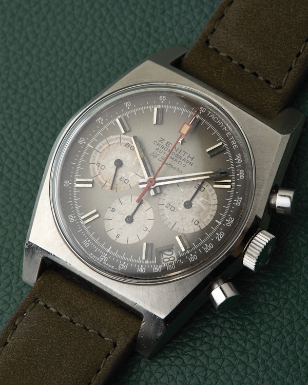 Zenith A385 Vintage Fume Dial El Primero Chronograph - image 7